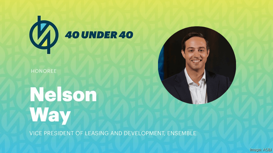 Ensemble’s Nelson Way Named to Philadelphia Business Journal’s 2026 40 Under 40